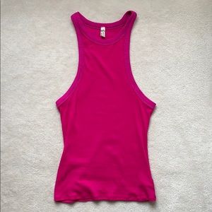 Free People High Neck Ribbed Tank